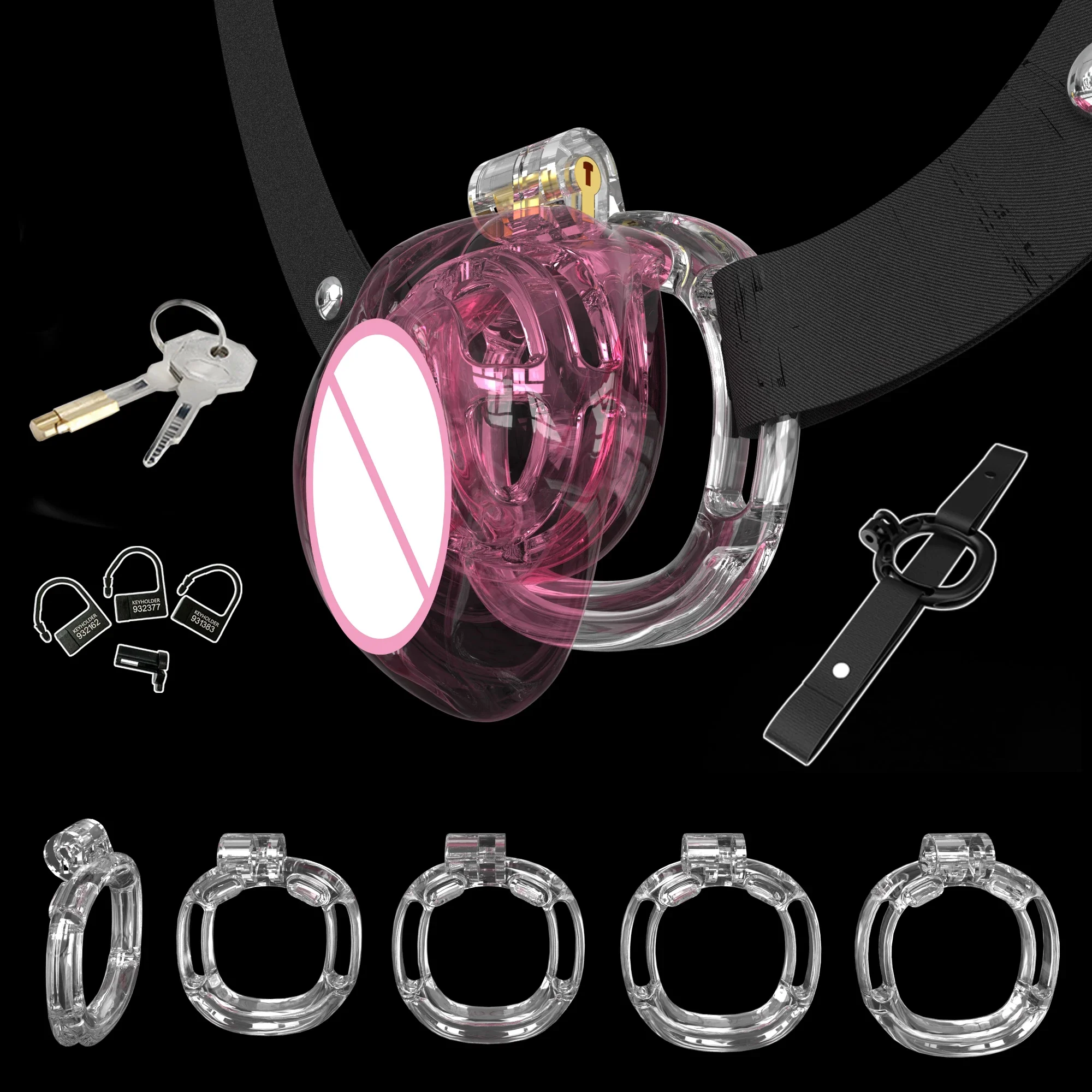 BDSM Pussy Cock Cage Small Male Chastity Devices, Bondage Penis Lock Slave Penis Ring Sex Shop 18+ Gay Ladyboy Sex Toys Fpr Men