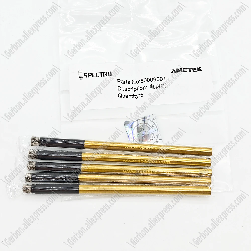 

5PCS/lot Original New SPECTRO AMETEK P/N 80009001 Brush Steel Wire L=100mm D=5mm Tungsten Wire Electrode Brush for Spectrometer