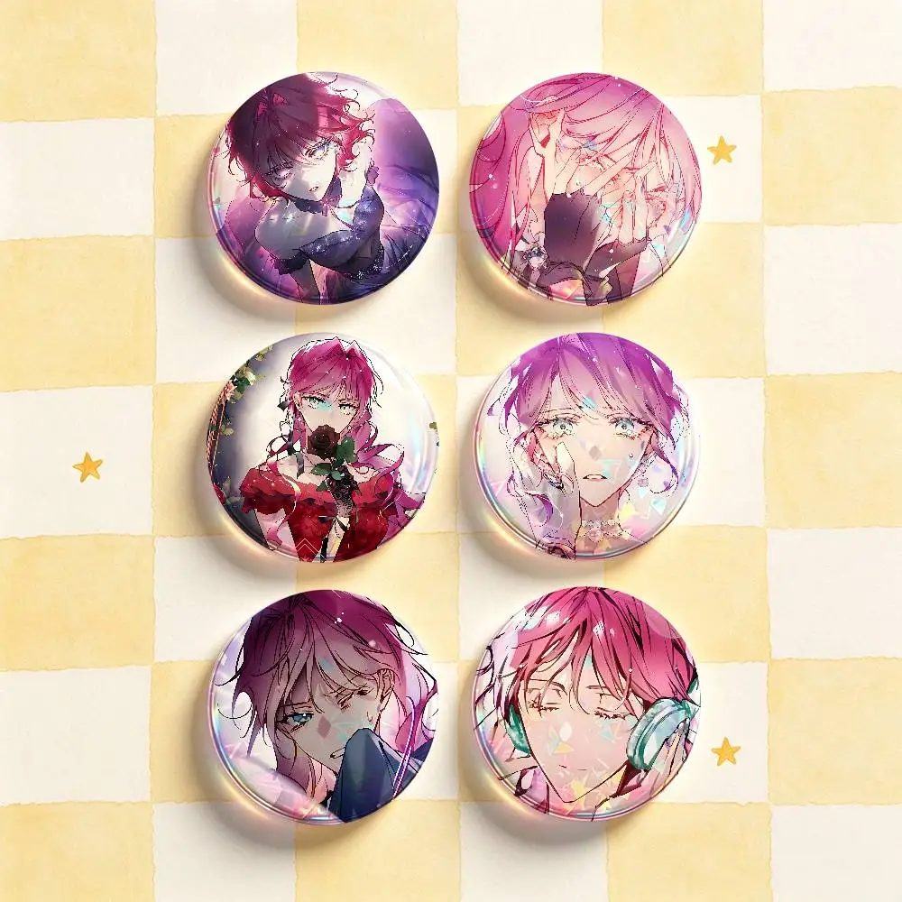 Villains Are Destined to Die Badges 25 32 44 58 75 mm Round Customizable Wholesale Fan goods Self-made fan freebies