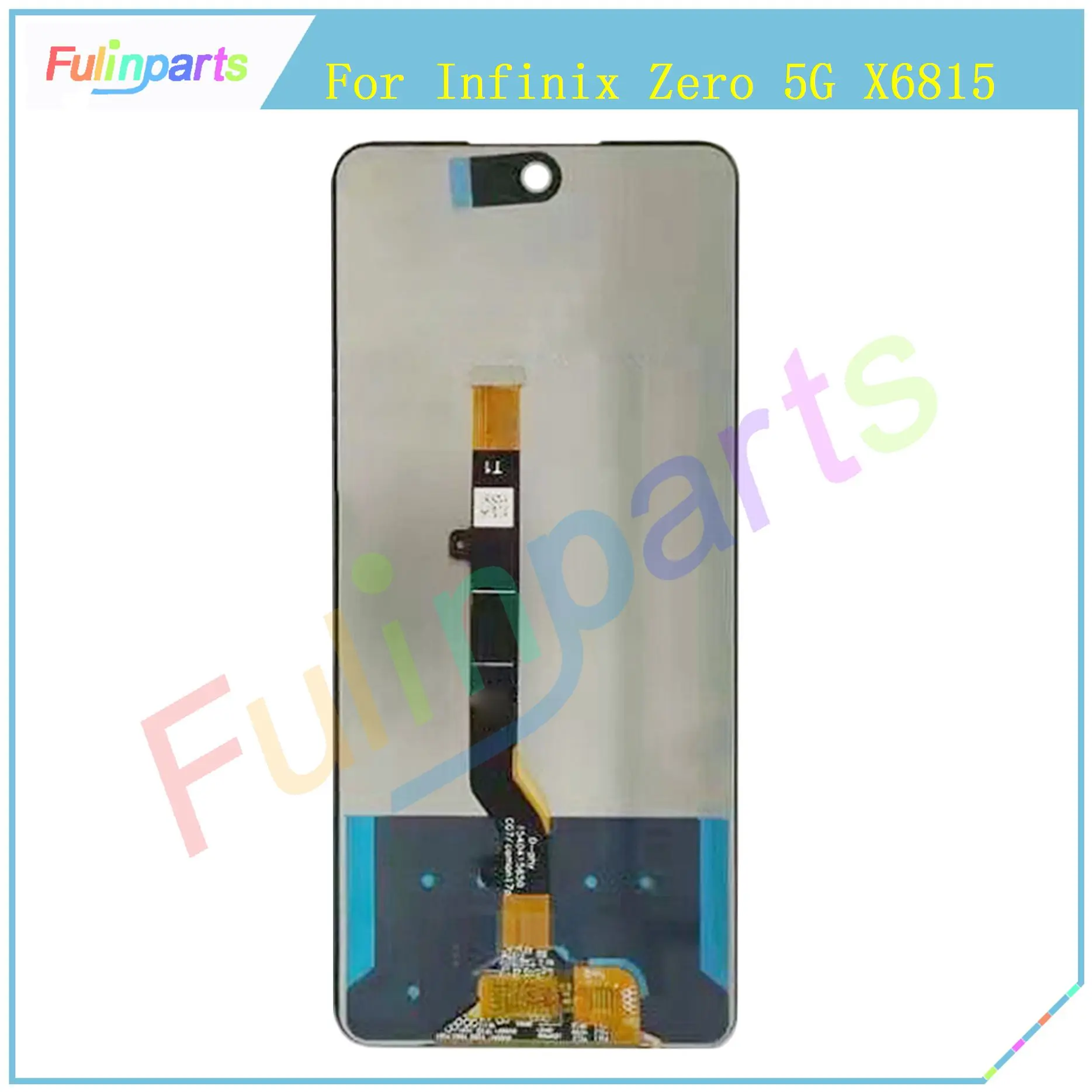 Testato 6.78 "LCD Per Infinix Zero 5G X6815 Display LCD Touch Screen Digitizer Assembly Per Infinix X6815 X6815B Display