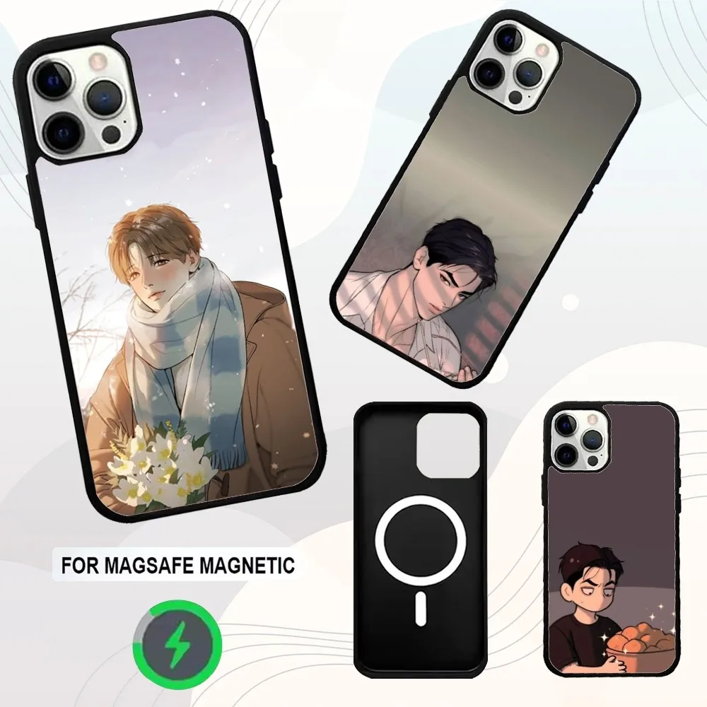 

Comics J-Joo Jaekyung Phone Case For iPhone 16e,16,15,14,13,12,11,Plus,Pro,Max,Mini Magsafe Magnetic Wireless Charging