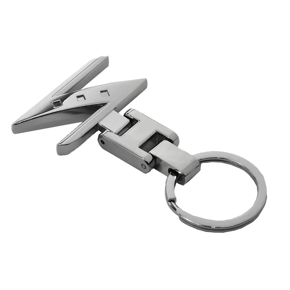 Gift Key Chain Chrome Zinc Alloy For Nissan 350Z 370Z Z Durable Z Style 280ZX 300ZX Practical Part Tool Replaces view 4