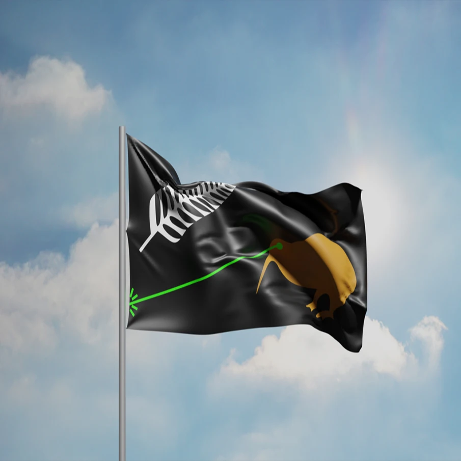 CUSTOM BANNER OF New Zealand HOBBY HISTORY For 3'X5' OR 2X3FT FREEDOM Kiwi laser Flag