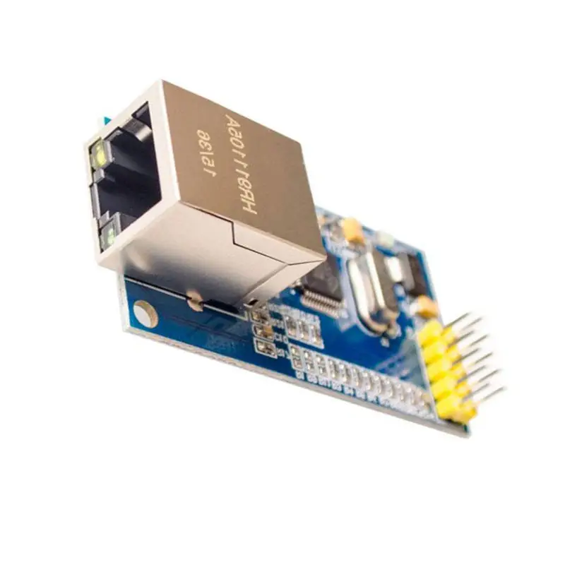 W5500 perangkat keras modul jaringan Ethernet Tcp/Ip 51/Stm32 Program pengontrol mikro lebih dari W5100