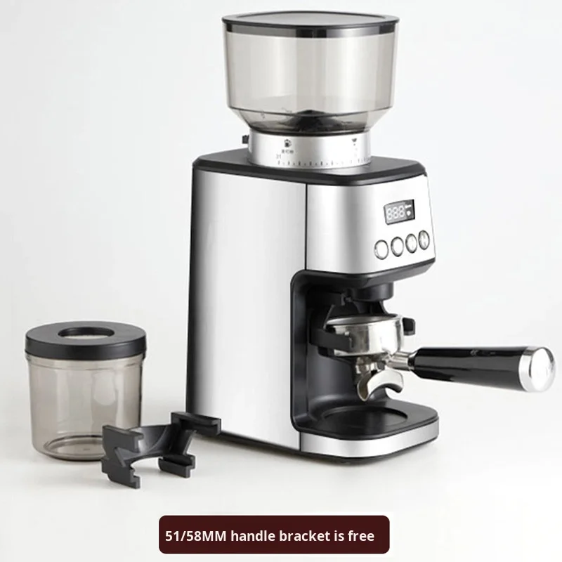 Molinillo de café con rueda cónica de núcleo de acero, función de molienda de espesor ajustable eléctrica para el hogar