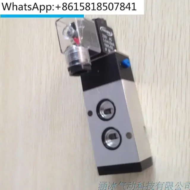 5Pcs 4M310-10 plate solenoid valve side installation two-position five-way 4M210-08 4M410-15