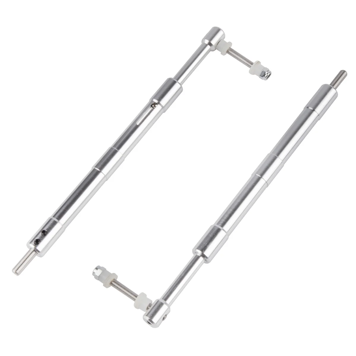 Train d'atterrissage absorbant les chocs en métal de 169mm, jambe de force d'amortissement des vibrations CNC pour avion hélicoptère Drone RC