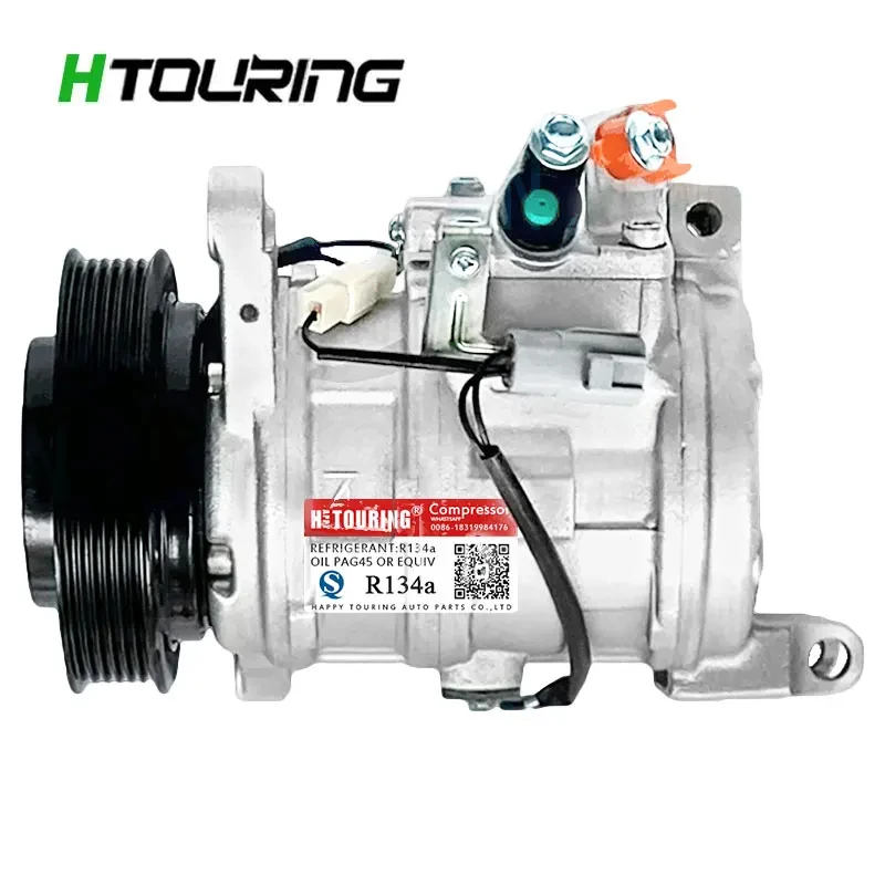 Compresor de aire acondicionado para Lexus GS300 L6 3.0L 1993-1997 OEM 10PA20H 10PA20H 8832014600 8832030651 4472206121 447200-5209 6PK