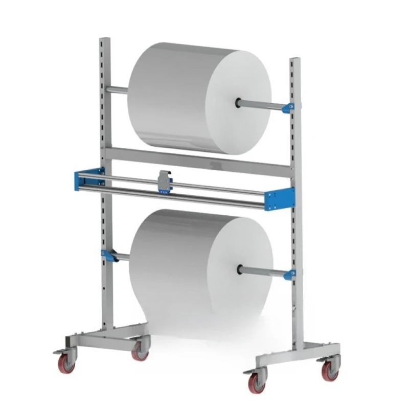 

carton rack, packing rack, bubble film holder, coil placement rack