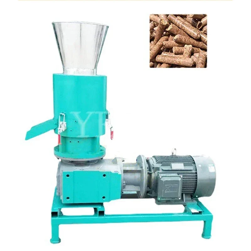 Sawdust Biomass Pellet Machine Branch Fuel Pellet Machine Small Household Multifunctional Sawdust Fuel Granulation EquipmentTool