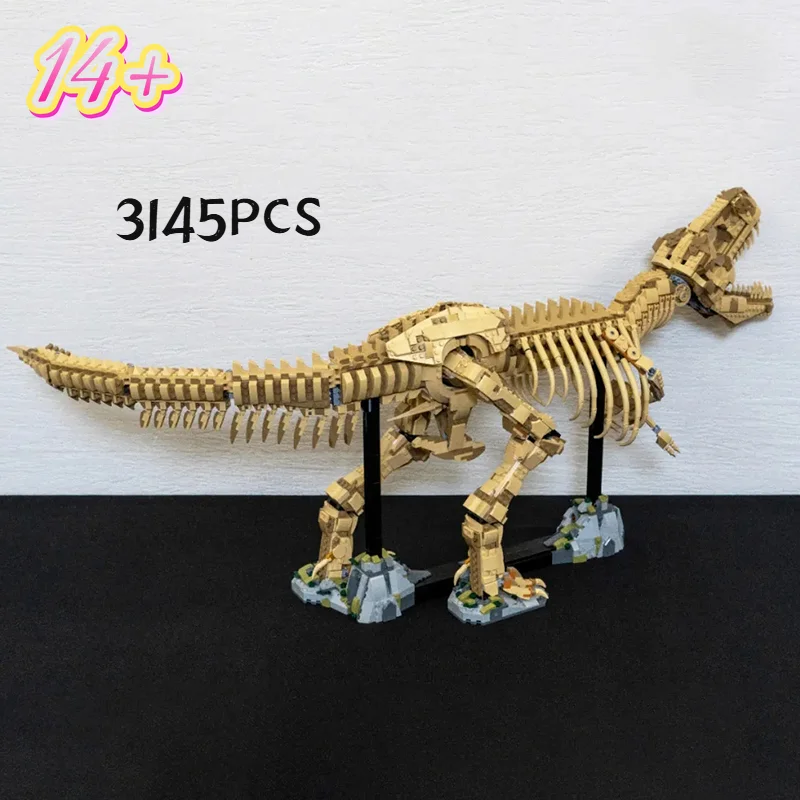 Model Kit Dinosaur - Compatible With 3145PCS Dinosaur Park Fossils