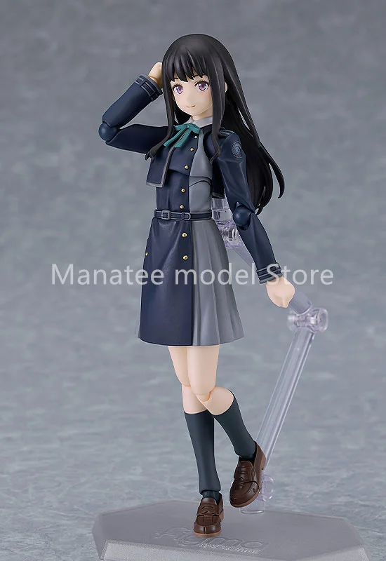 Max Factory Original figma Lycoris Recoil Takina Inoue PVC Action Figure Anime Model Toys Collection Doll Gift