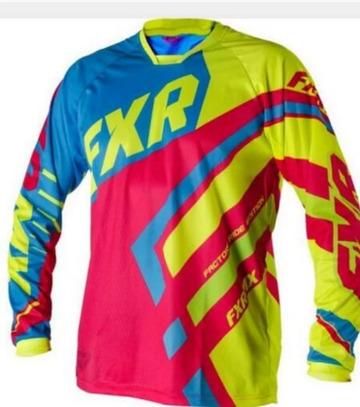 New Motor Motocross Jersey Mx Dh Downhill Off Road Mountain Clycling Long Sleeve Mtb Jerseycycling Jersey Men Long Sleeve