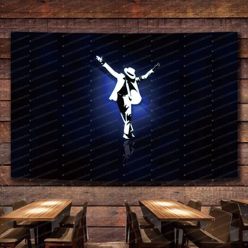 Michael Jackson Celebrity School Room Decoration Hanging Cloth Ins Decorative Wall Tapestry Bedroom Dance Studio Wall