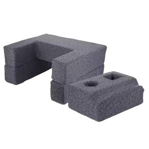 Extra Large Laptop Lap Desk Pillow Adjustable Arm Rest Pillow for Reading Gaming Working and More for Steam Deck/Switch Playing