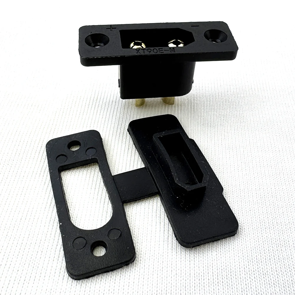 XT90E-M/F Ladeanschluss-Stecker XT90 Männlich/Weiblich Vergoldeter Anschluss mit Fixierloch Wasserdichte Kappe für ESC Motor Flugzeug Drohne – Detail 7