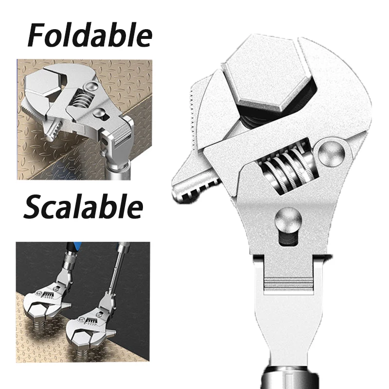 Klucz Mechaniczny Profesjonalny Warsztat Mechaniczny Klucz Wielofunkcyjny Skalowalny Składany Klucze Ręczne Domowe
