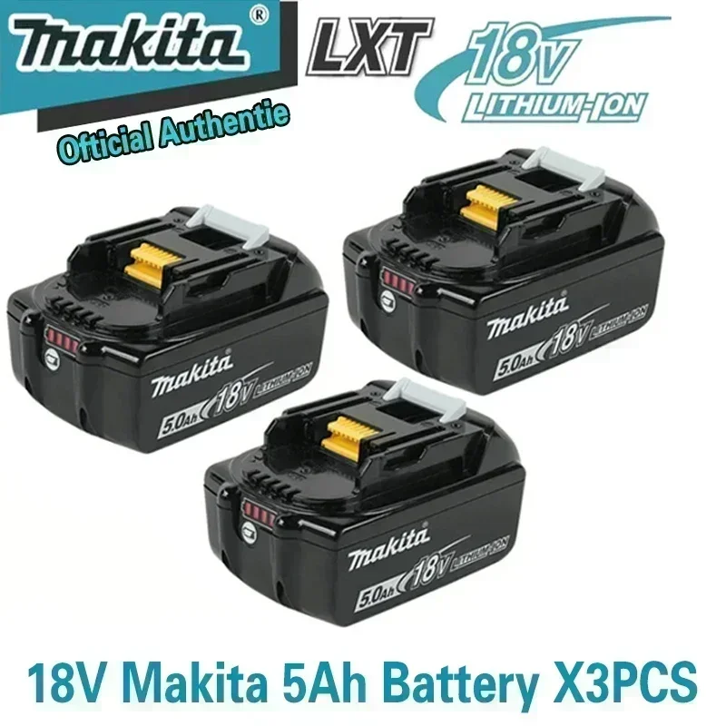 Originele Makita 18V 3A oplader met oplaadbare batterij Makita BL1830 BL1830B BL1840 BL1840 BL1850 BL1850B Fast Chargi