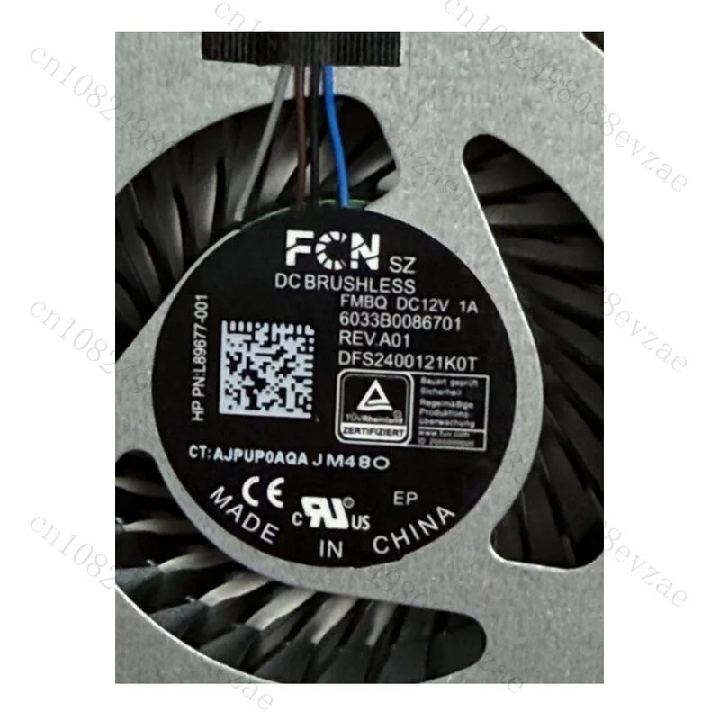 For HP Engage One Pro AIO C5900E CPU+GPU Cooling Fan L89677-001 L89678-001