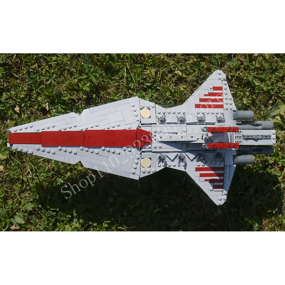 Moc Ucs Venator-Class Star Attack Cruiser Republic Destroyer Buidling Blocks Bricks Diy Children Toys Holiday Gifts Fit 75356