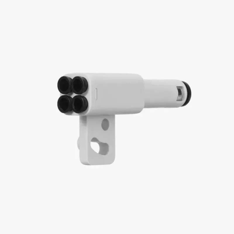1/2/3PCS Bamboo Tube Expansion Port Parts Four in One Expansion Port AMS Connection 4 Bambulab X1/P1 X1C P1S P1P Feed Modules