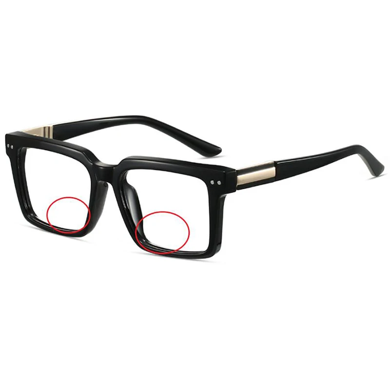 

Мужские очки для чтения в Европе и Америке Square TR90 с защитой от синего света, женские очки для дальнозоркости, очки для дальней пресбиопии