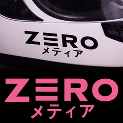 JDM ZERO Reflective Car Stickers Decor Motorcycle Moto Body Helmets Windshield Fuel Tank Decal Accessories for MT07 Z900 900 DSX