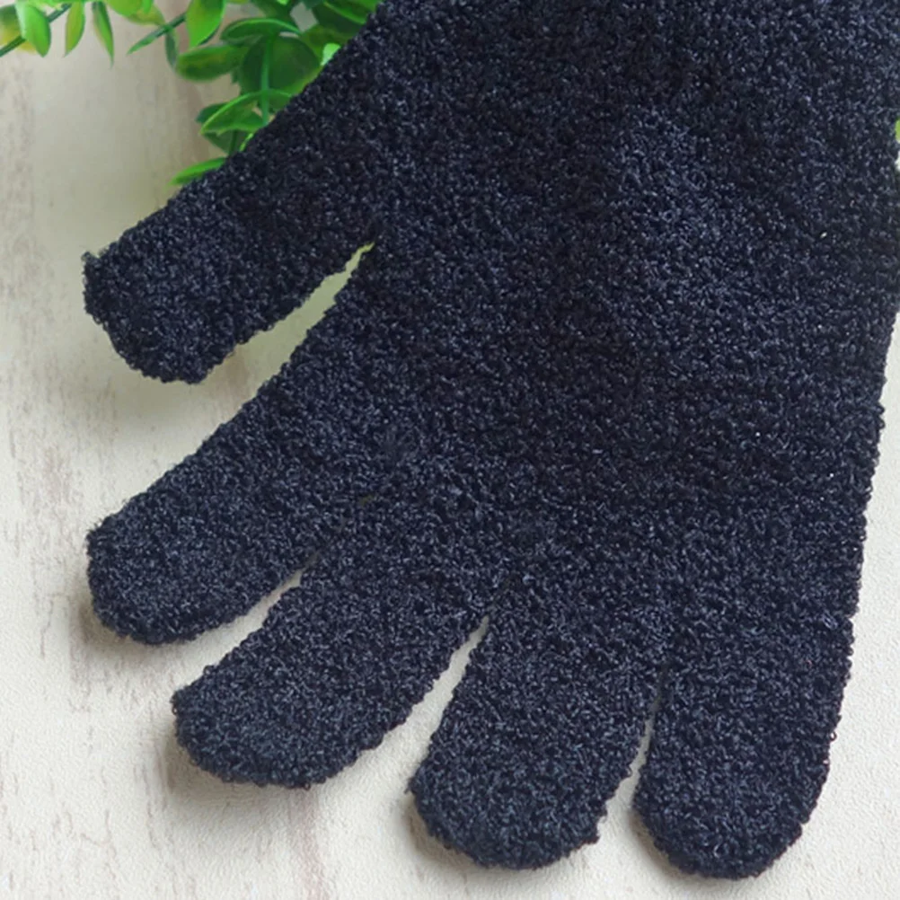 

2pcs Exfoliating Mitts Rubbing Rich Foam Body Cleansing Exfoliating Gloves Soft Nylon Home Bath Gloves Supplies