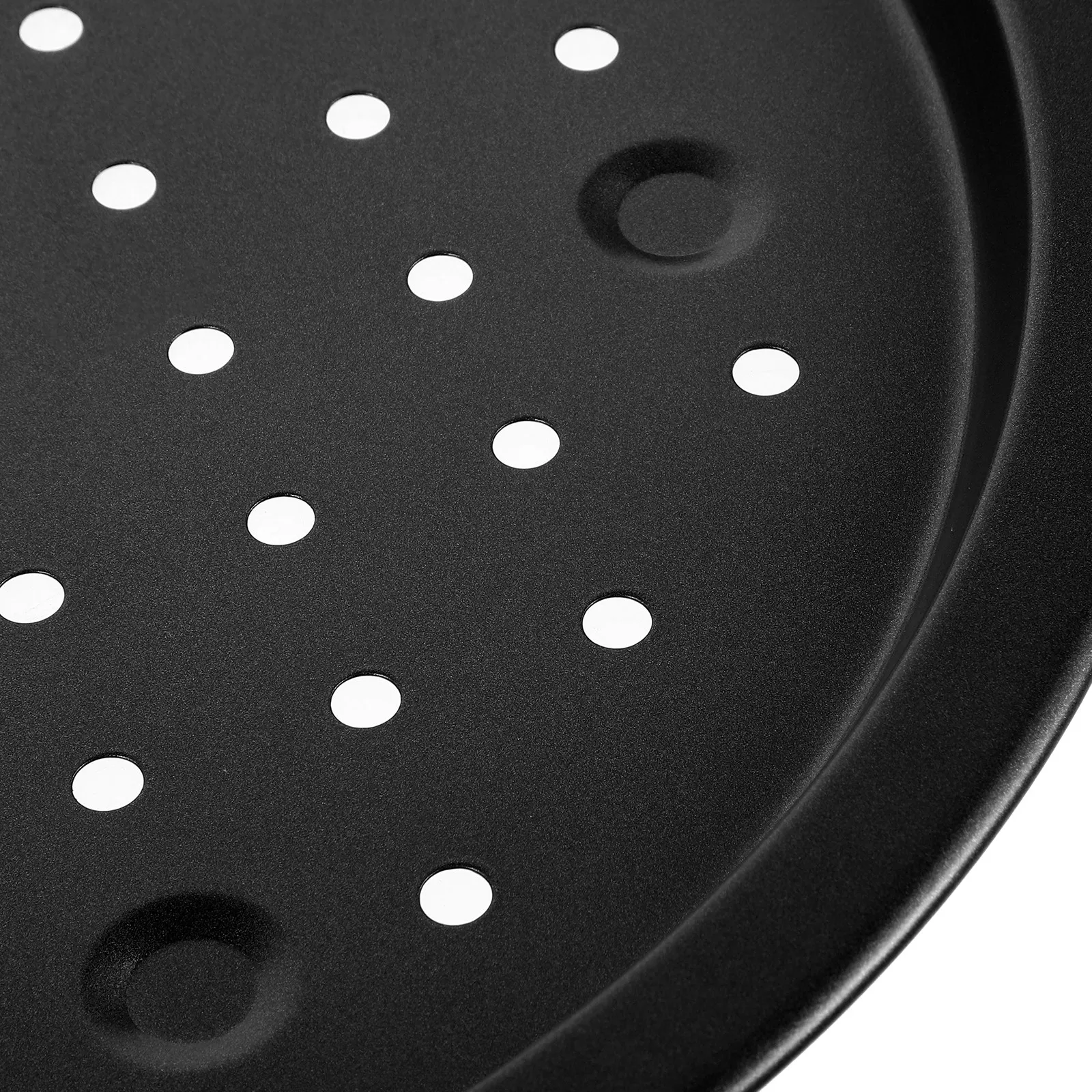 2個入りピザパン ノンスティック加工 穴あきベーキングトレイ - Pizza Stone Baking のレビューと価格