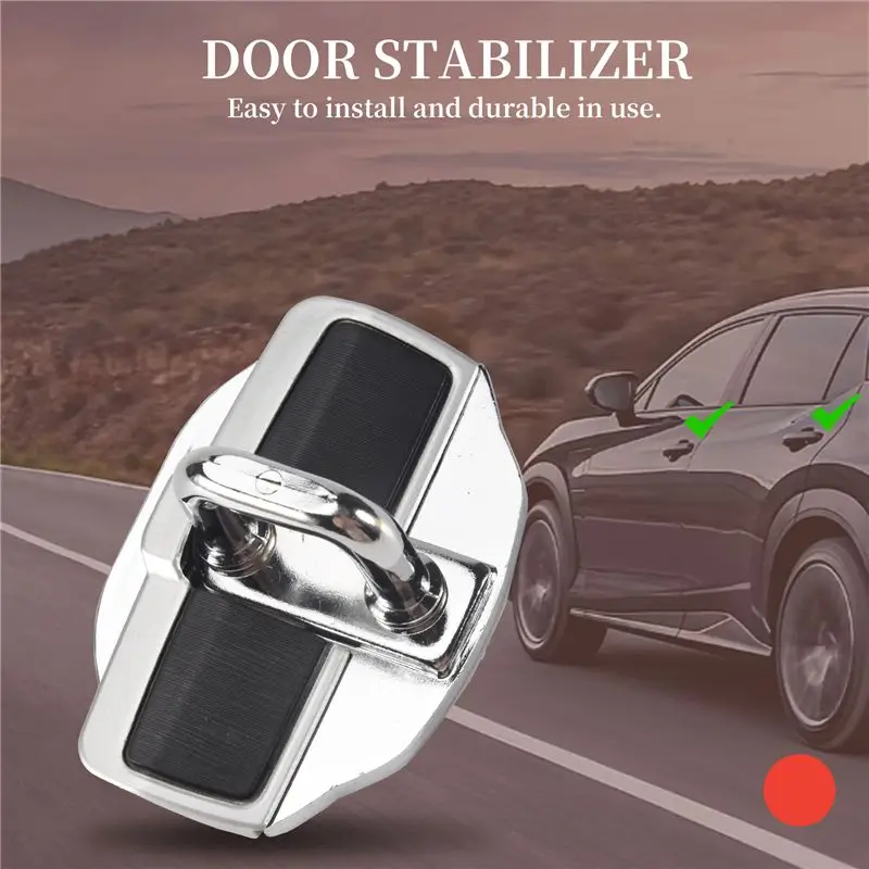 A01K- Door Stabilizer Door Lock Protector Latches Stopper Cover For Lexus All Series ES GX460 LC LS LX NX RX UX