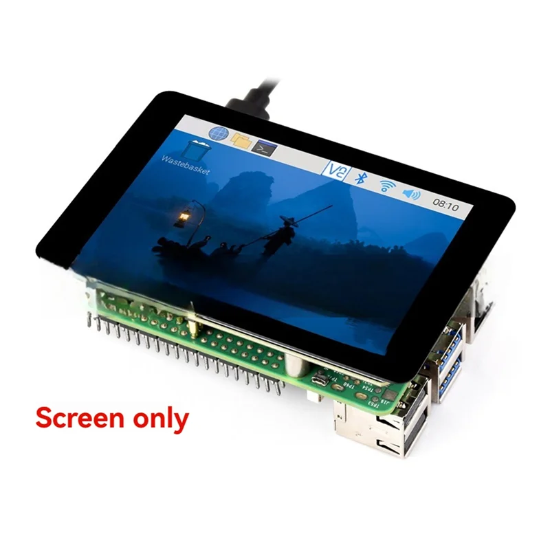 Écran tactile LCD pour Raspberry Pi, 3.5 pouces, 320x480, 60Fps, panneau IPS pour Raspberry Pi 5/Pico/Arduino/ESP32, nouveau