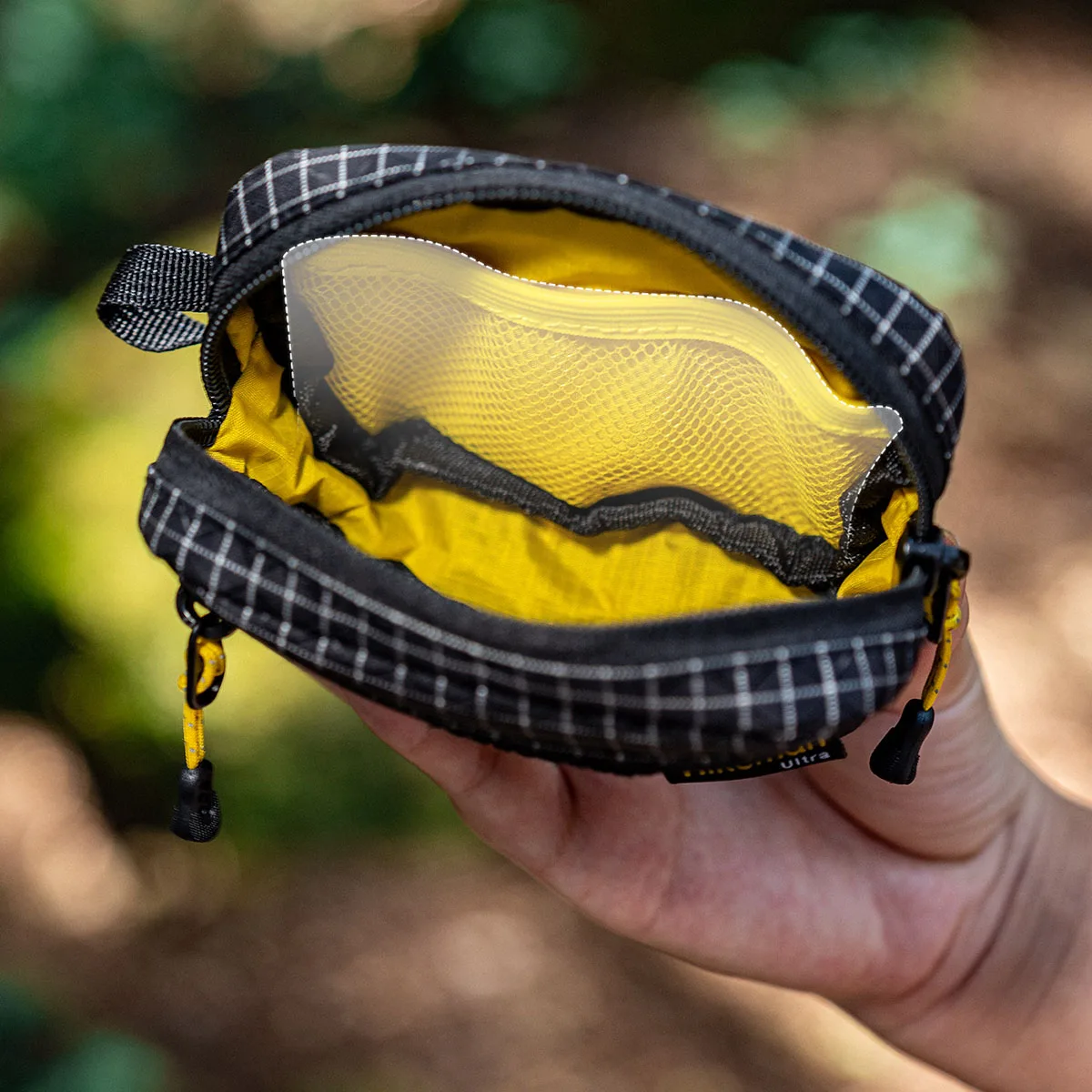 Tactical EDC Organizer Pouch - Ultra Lightweight UHMWPE Double Layer Card Holder & Small Gear Storage Bag For Outdoor 35g