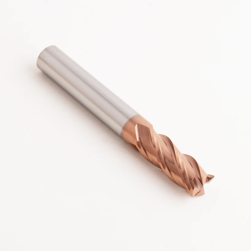 S500X SLONS for 60HRC steel endmill 2 3 r0.2 r0.5 4 6mm 8mm 10mm CNC milling cutter solid carbide corner radius end mills