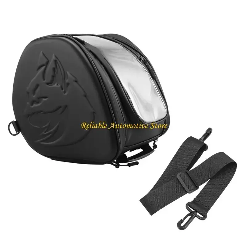 M68B Reflective Enhanced Motorcycle Bag Tailored for ADV 150 High Capacity Storage Waterproof Construction Simple Instal