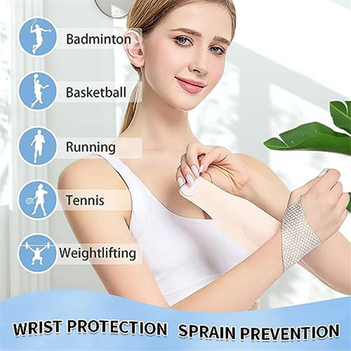 carpal tunnel wrist brace Ultra Thin Wrist Brace Support for Carpal Tunnel Breathable Wrist Band Adjustable Wrist Wraps Flesh Co