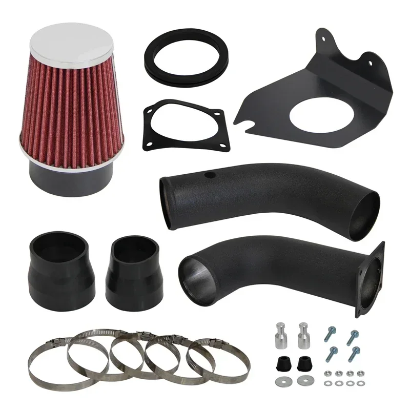 

Cold Air Intake System Kit for 1994-1998 Ford Mustang 3.8L V6 Engine w/Pipe & Reusable Filter