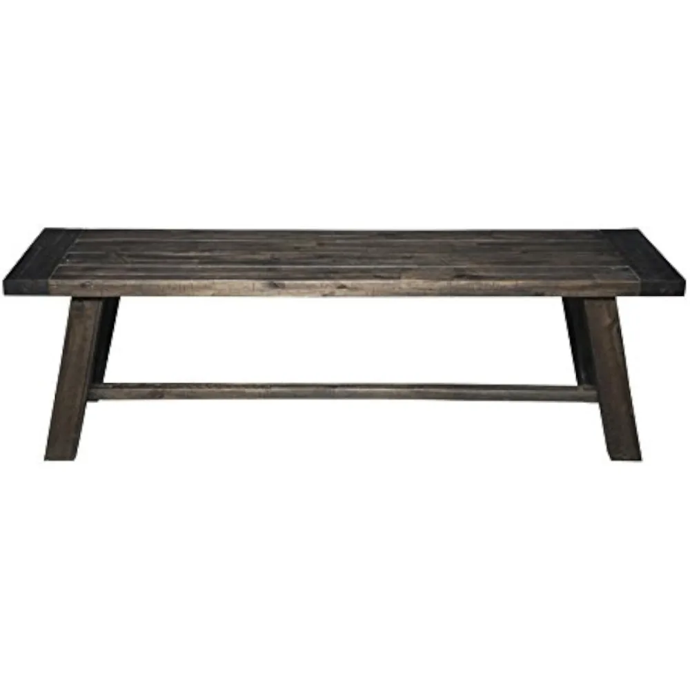 

Furniture Newberry Bench, Dark Salvage Gray