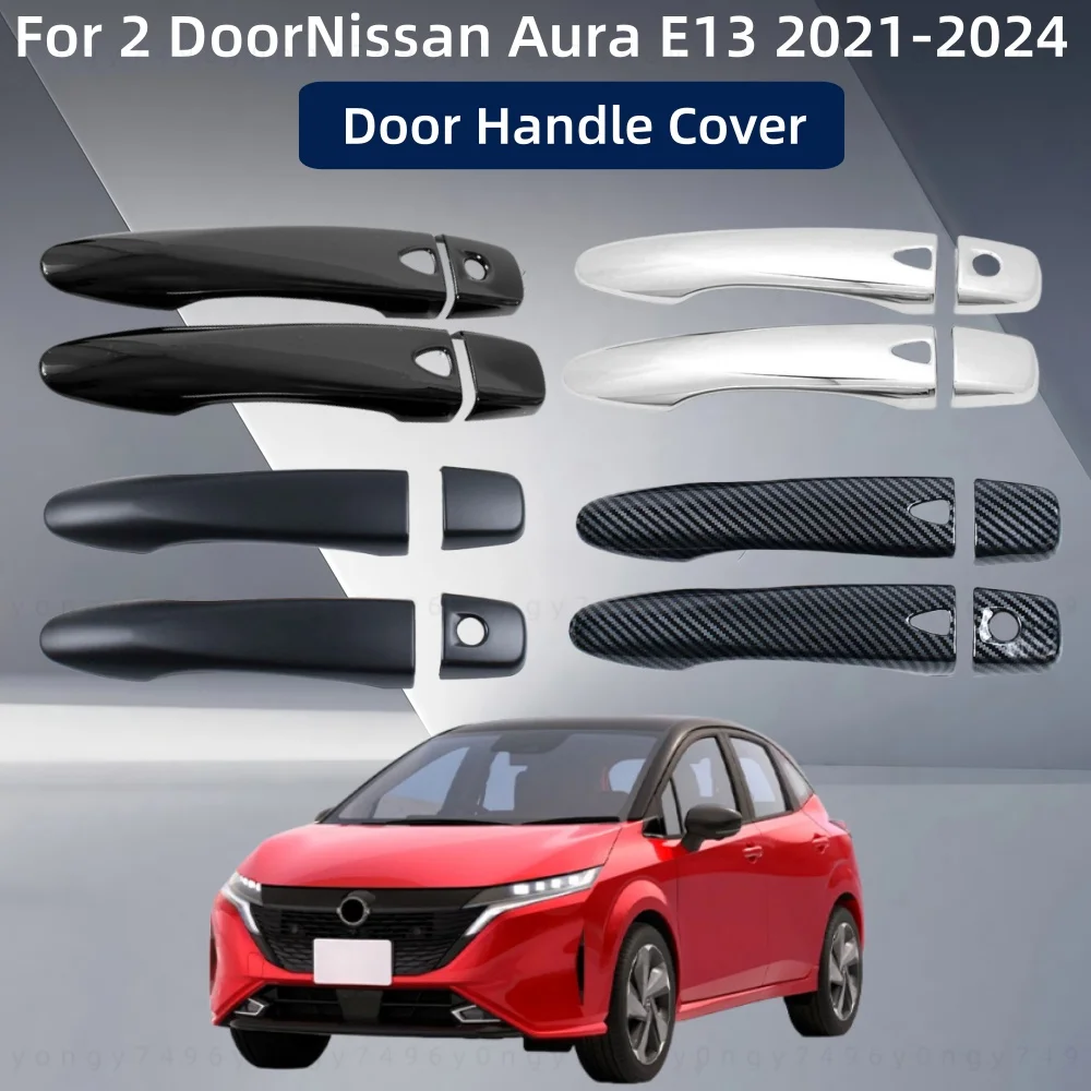 

Наклейки для украшения автомобиля для Nissan Aura E13 2021 2022 2023 2024, Стайлинг, дверная ручка, чаша, крышка, аксессуары