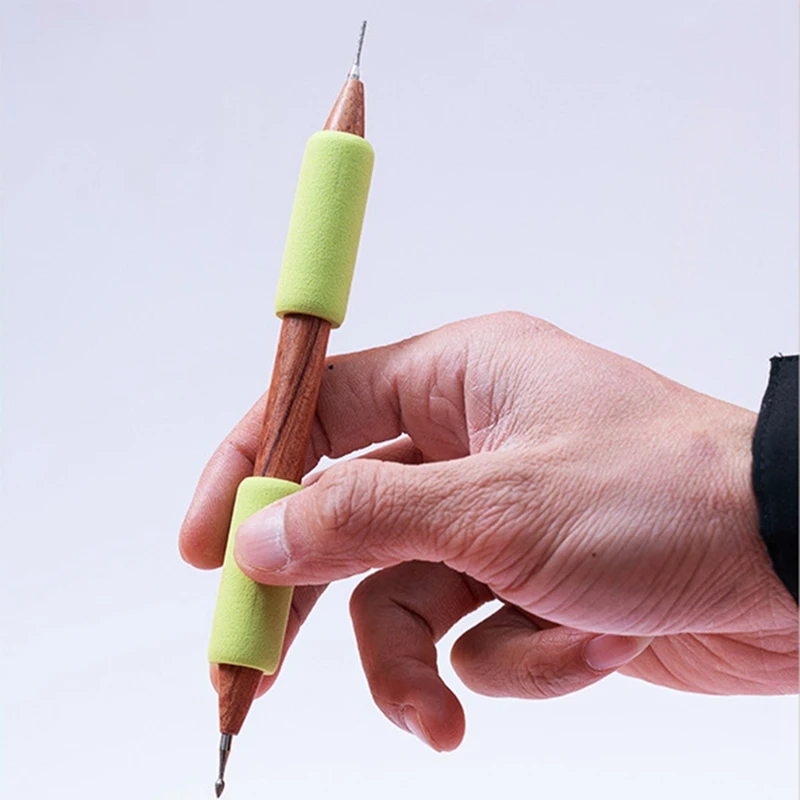 

Pottery Texture Carving Manual Decoration Stylus Tool DIY Finishing Engraving Stainless Steel Needle Durable B