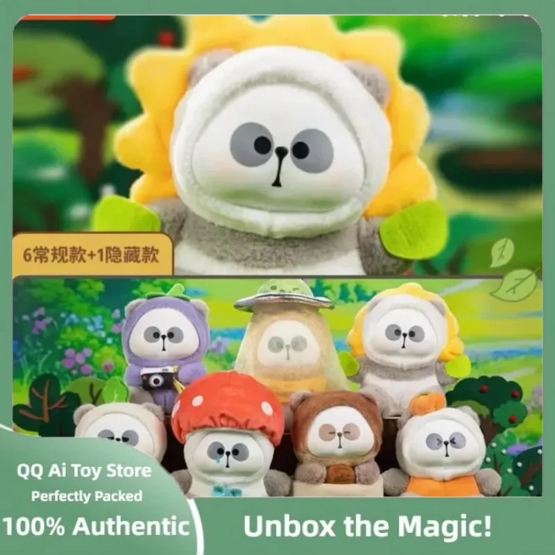

Original Mr. Pa Panda The Escaped Vegetable Series Blind Box Doll Mystery Box Children'S Doll Cute Pendant Girl Gift Collection