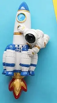 Mars lunar probe model 3D refrigerator decoration