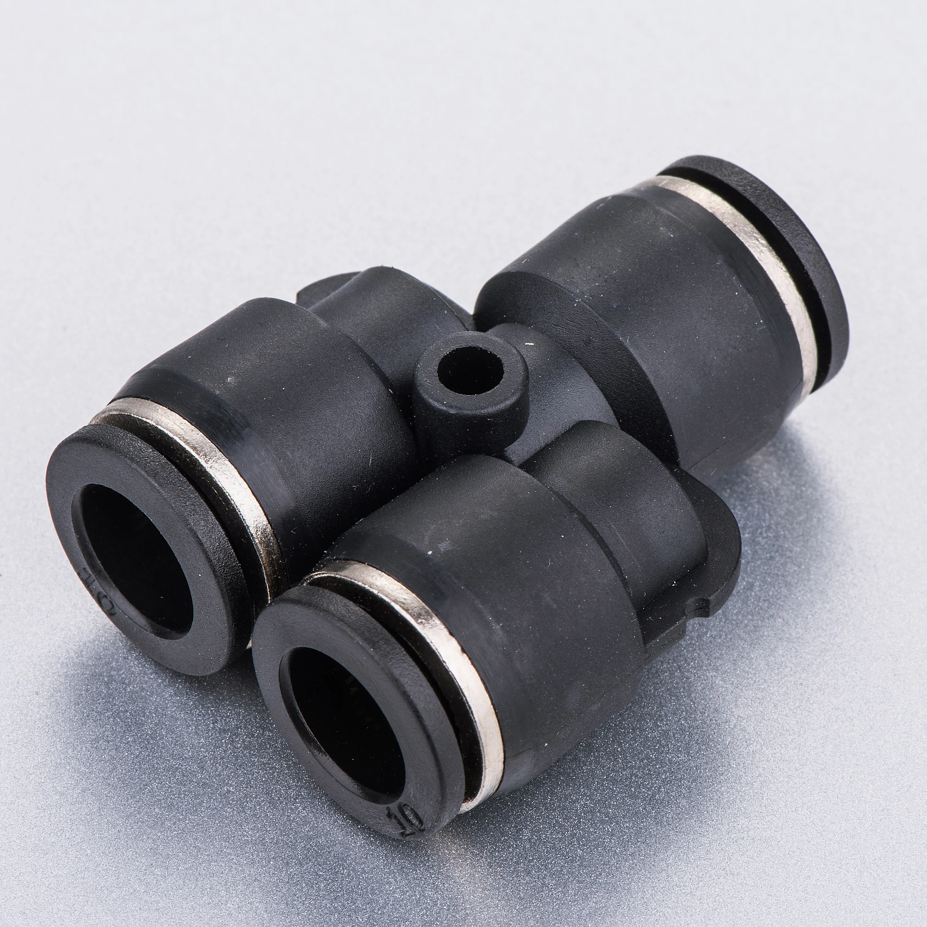 3 Way Port Y shape  air pneumatic 12mm 10mm 8mm 6mm 4mm OD Hose tube push in gas pipe connector quick fitting