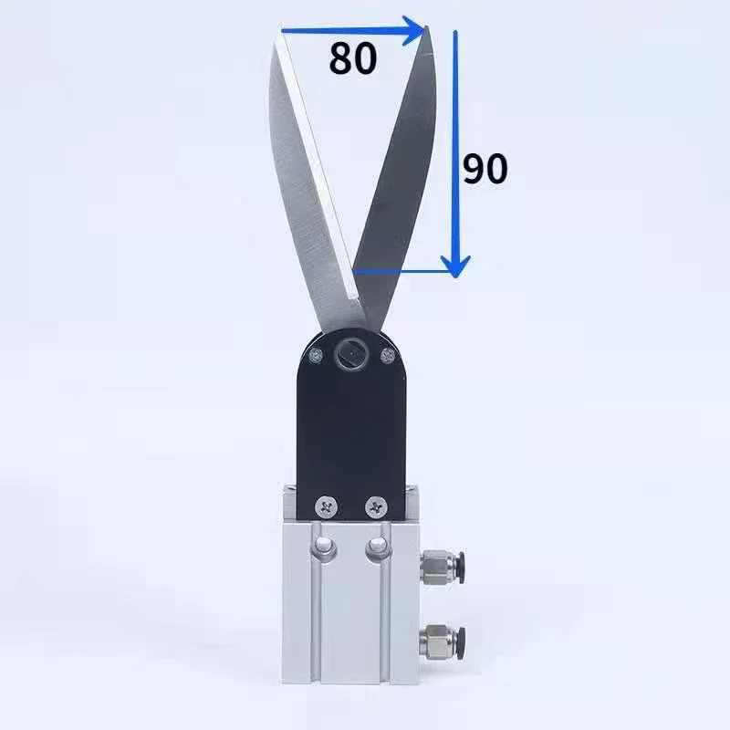 

pneumatic scissors 80*90 high speed automatic ear scissor double action special shears for Mask machine HS-P80