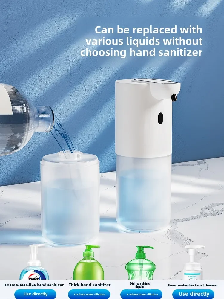 Dispenser automatico di sapone elettrico per lavaggio schiuma a induzione intelligente disinfettante per le mani