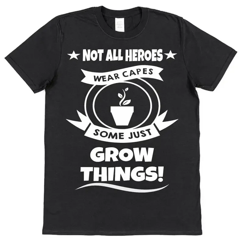 Hero Farmer T Shirt Tractor Driver Farming Allotment For Gardener Capes