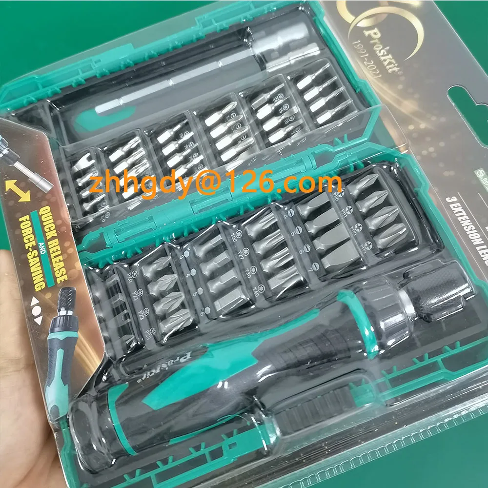 ProsKit Multi-Function Screwdriver Set, Reparação do computador, desmontagem, telefone móvel, SD-9857M