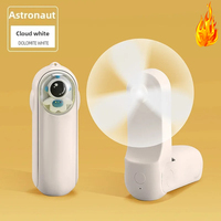 USB Rechargeable Mini Fan - Portable Folding Handheld Fan for Outdoor, Office & Travel, Pocket-Sized Cooling Fan