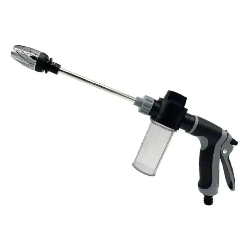 For High-Pressure Car Wash Foam Gun, Adjustable Spray Nozzle for Car Cleaning, Watering, Include Pressure Spray Bottle