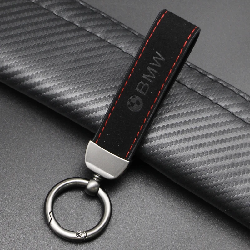 3D Metal/Leather Car Styling Keychain Key Chain Rings Accessories For BMW M M3 M5 M6 X3 E46 E90 E39 F10 F20 F30 G20 E60 E36 E34