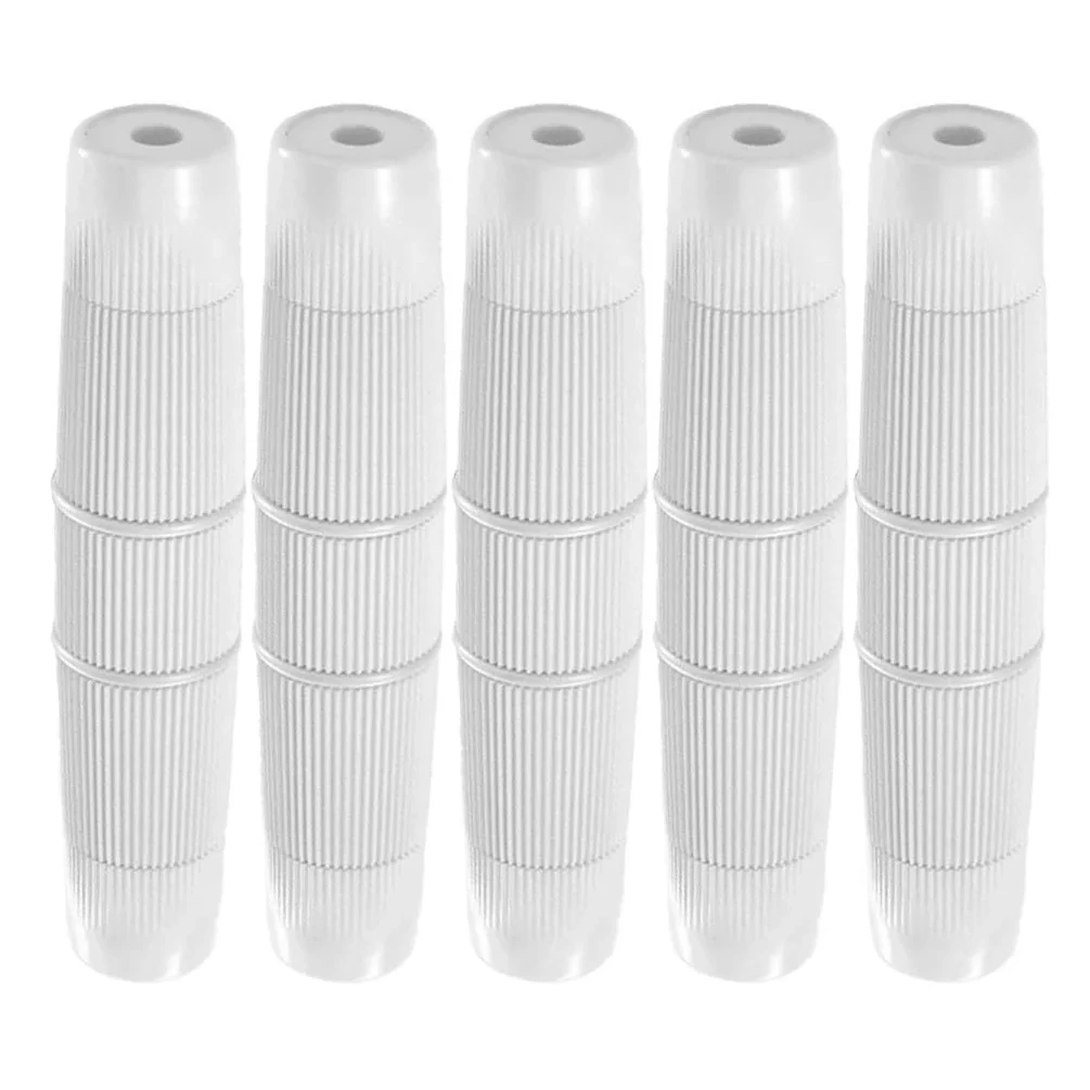 5PCS RJ45 Connector IP67 Waterproof Straight Through Adapter for Outdoor Broadband Network Extender Docking Ethernet Terminal